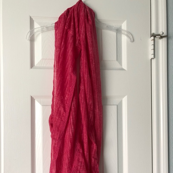 J. Jill Accessories - J.Jill hot pink infinity scarf J. Jill Accessories - J.Jill hot pink infinity scarf